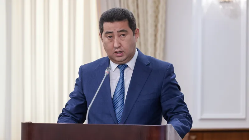 министр сельского хозяйства Айдарбек Сапаров