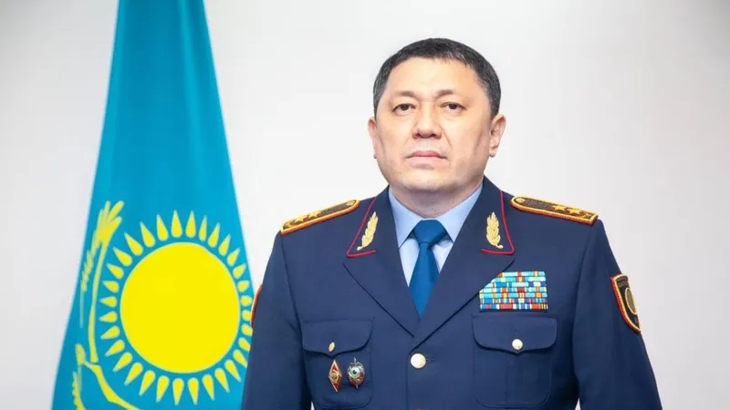 министр внутренних дел Ержан Саденов