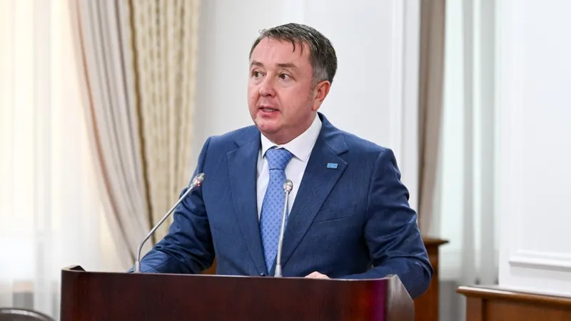 министр юстиции Ерлан Сарсембаев