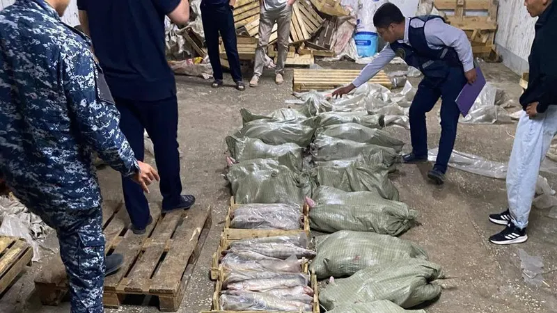 рыба, полиция, браконьеры