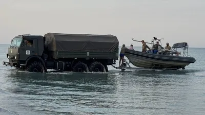 поиски тел, Каспийское море