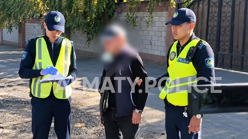 Охранник поднял спичечный коробок на улице и оказался под проверкой полиции в Алматы