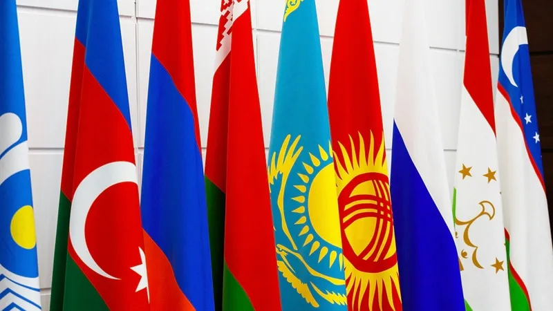 флаги государств, сотрудничество
