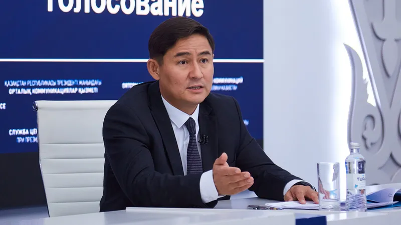 заведующий Государственно-правовым отделом Администрации президента Азамат Ескараев